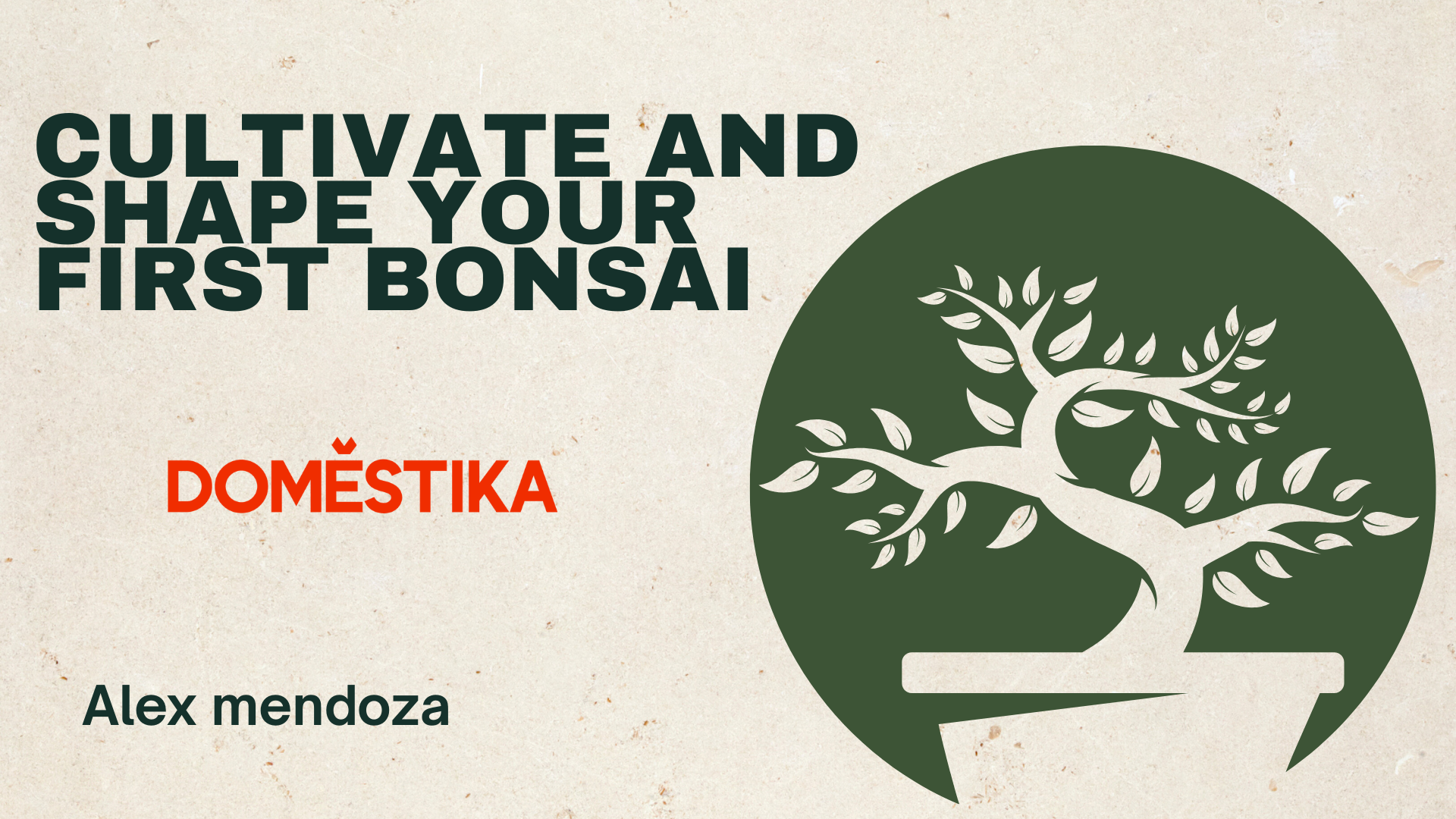 Load video: In this course, you’ll find 15 fun and easy-to-follow lessons that cover everything from the history of bonsai and selecting your first species, to pruning, styling, and aftercare. Available in English and dubbed into 8 different languages, it’s the perfect way to start or deepen your bonsai journey.